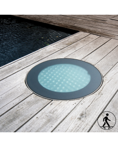 Powerdaylight Ø35cm Cradle verre piétinable  partie extérieure