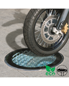 Powerdaylight Ø35cm Cradle Eco  verre carrelable partie extérieure
