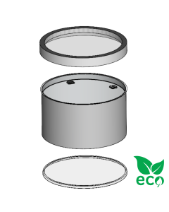 Powerdaylight Ø53cm Cradle Eco sans solin partie extérieure
