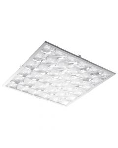 Powerdaylight Ø 53 cm diffuseur carré, 60 cm x 60 cm, OptiView, polycarbonate