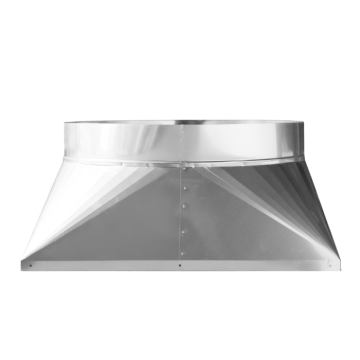 Powerdaylight Ø 35cm raccord de transition carré