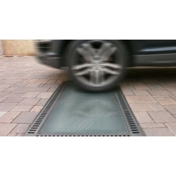 Lucernario résistant aux passages de véhicules