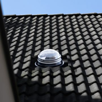 Powerdaylight Ø 35cm toit incliné partie extérieure 