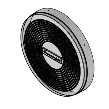 Powerdaylight Ø53cm diffuseur rond suspendu